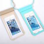 패브릭 PU 휴대 전화 방수 가방의 그림