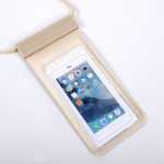 패브릭 PU 휴대 전화 방수 가방의 그림