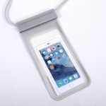 패브릭 PU 휴대 전화 방수 가방의 그림