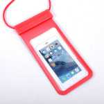 패브릭 PU 휴대 전화 방수 가방의 그림