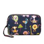 동전  휴대 전화 가방의 그림