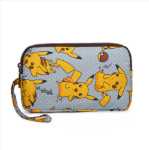 동전  휴대 전화 가방의 그림