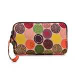 동전  휴대 전화 가방의 그림