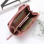 여성 휴대폰 가방의 그림