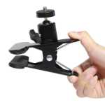 모바일 기타 라이브 스탠드 촬영 폰 홀더의 그림