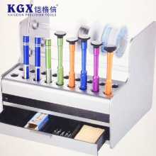 휴대 전화 수리 마더 보드 부품 보관함의 그림