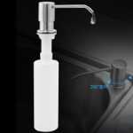 푸시 버튼 주방 싱크 비누의 그림