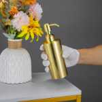 304 스테인레스 스틸 손 세제 디스펜서의 그림