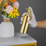 304 스테인레스 스틸 손 세제 디스펜서의 그림