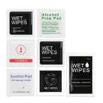 알코올 키트의 그림