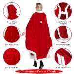 크리스마스 테마 레이브 파티 의상의 그림