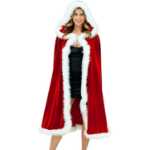 크리스마스 테마 레이브 파티 의상의 그림