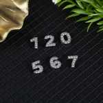 10MM 풀 다이아몬드 번호의 그림