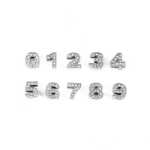 10MM 풀 다이아몬드 번호의 그림