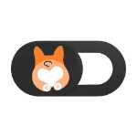 휴대 전화 카메라 프라이버시 커버의 그림