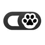 휴대 전화 카메라 프라이버시 커버의 그림