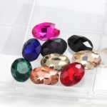 크리스탈 휴대 전화 케이스 액세서리의 그림