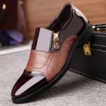 남성  결혼식 신발의 그림