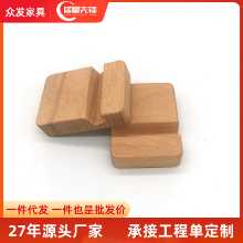 스칸디나비아 스타일 원목 휴대 전화 홀더의 그림