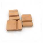 스칸디나비아 스타일 원목 휴대 전화 홀더의 그림