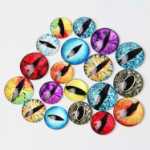 유리 보석 휴대 전화 액세서리의 그림