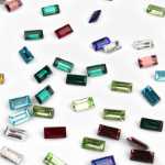 인공보석 악세사리의 그림