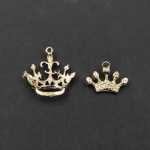 합금 다이아몬드 왕관 헤어 액세서리 / 휴대 전화 장식의 그림