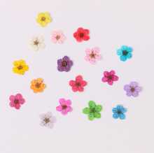 물방울 네일 드라이 플라워 엠보싱 악세서리의 그림