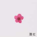 물방울 네일 드라이 플라워 엠보싱 악세서리의 그림