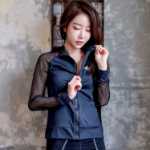 여성용 러닝 피트니스 재킷의 그림