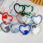 휴대폰 반지 손목 로프의 그림