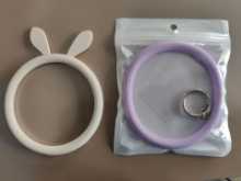 휴대 전화 토끼 팔찌의 그림