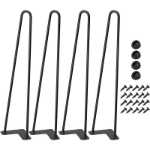 크로스 보더 철제 가구 테이블 다리의 그림