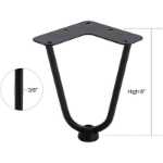 크로스 보더 철제 가구 테이블 다리의 그림