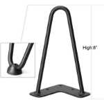 크로스 보더 철제 가구 테이블 다리의 그림