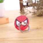 만화 캡틴 아메리카 아이언 맨 손가락 반지 홀더의 그림