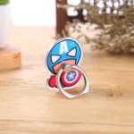 만화 캡틴 아메리카 아이언 맨 손가락 반지 홀더의 그림