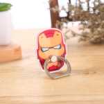 만화 캡틴 아메리카 아이언 맨 손가락 반지 홀더의 그림