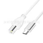 컴퓨터 노트북 휴대폰 연결용 Type-C - usb2.0 정사각형 포트의 그림