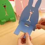 휴대 전화 홀더의 그림