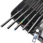 모스 경도 시험기의 그림