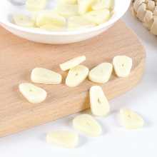 마늘 슬라이스 모델  / 마늘 음식 놀이 소품의 그림