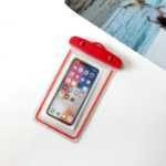 휴대 전화 가방 봉인 / 투명 해변 수영 전화 방수 / 케이스 발광 휴대 전화의 그림