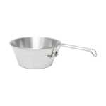 스테인레스 스틸 접이식 그릇 피크닉 / 하이킹 캠핑 초경량 휴대용 조리기구의 그림