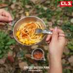 스테인레스 스틸 접이식  휴대용 조리기구의 그림