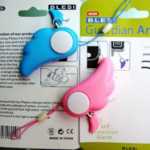 전자 경보 휴대 전화 펜던트의 그림