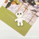 귀여운 만화 스트래피 베어 수지 액세서리 / DIY 휴대폰 케이스의 그림