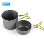 야외 101 세트 냄비 및 팬 캠핑 조리기구 세트의 그림