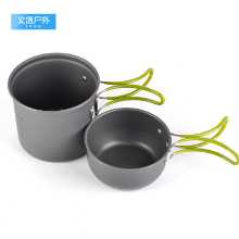 야외 101 세트 냄비 및 팬 캠핑 조리기구 세트의 그림