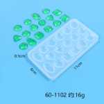 크리스탈 드롭 몰드 / 휴대폰 패치 /수지 실리콘 몰드의 그림